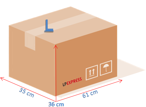 LP EXPRESS L siuntų skyrius