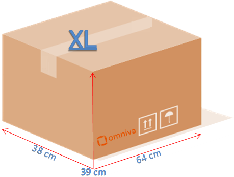 Omniva XL siuntų skyrius