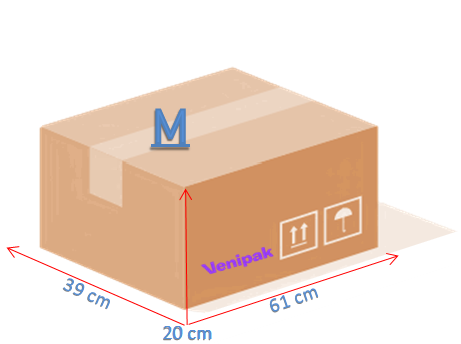 Venipak M siuntų skyrius