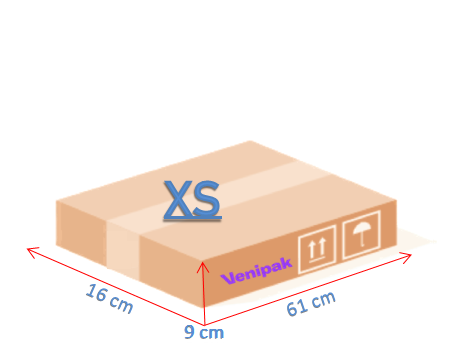 Venipak XS siuntų skyrius