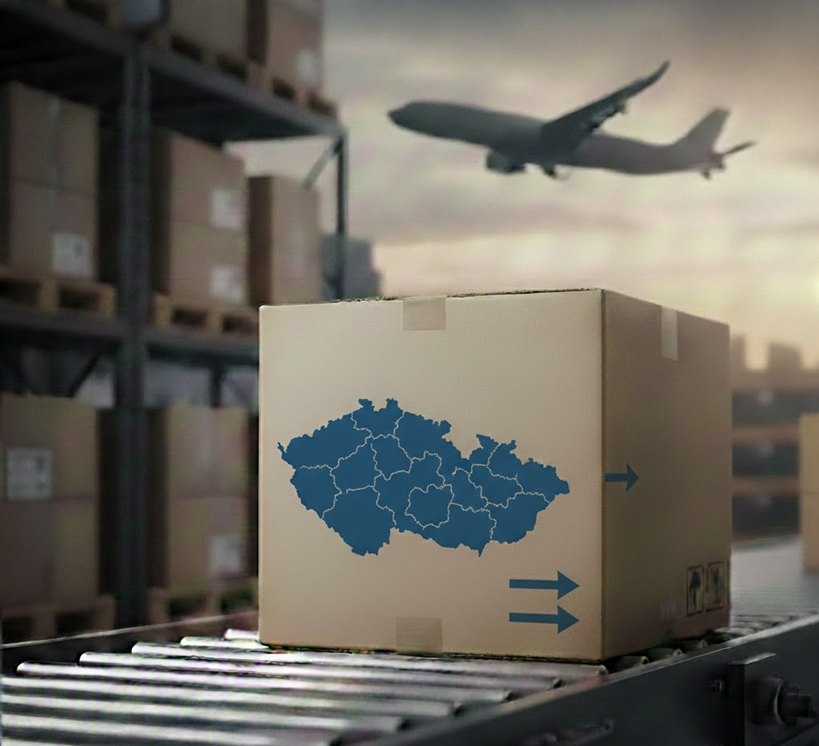 Siuntų pristatymas Čekijoje