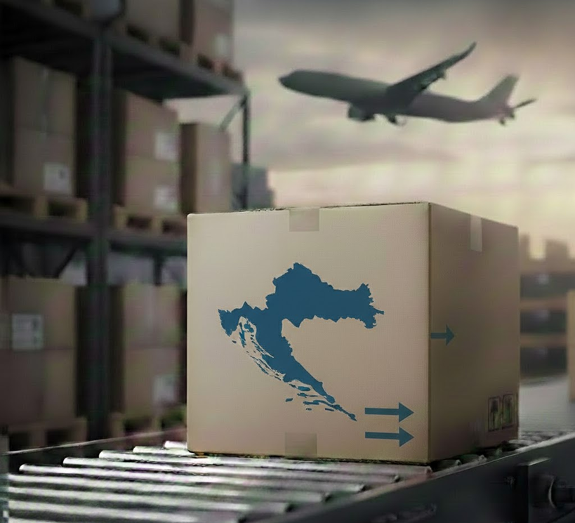 Siuntų pristatymas Kroatijoje