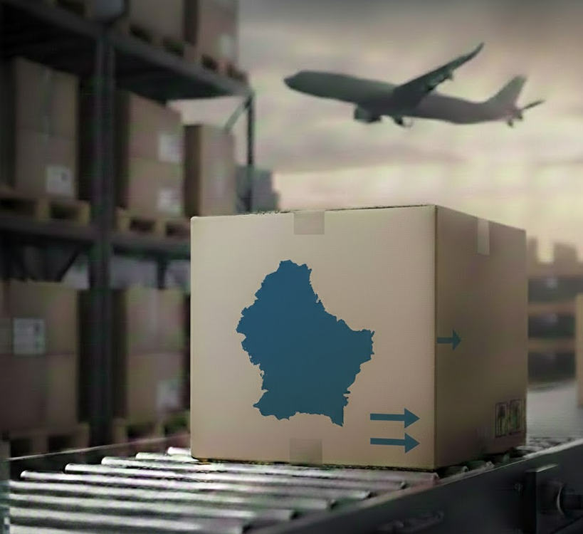 Siuntų pristatymas Liuksemburge