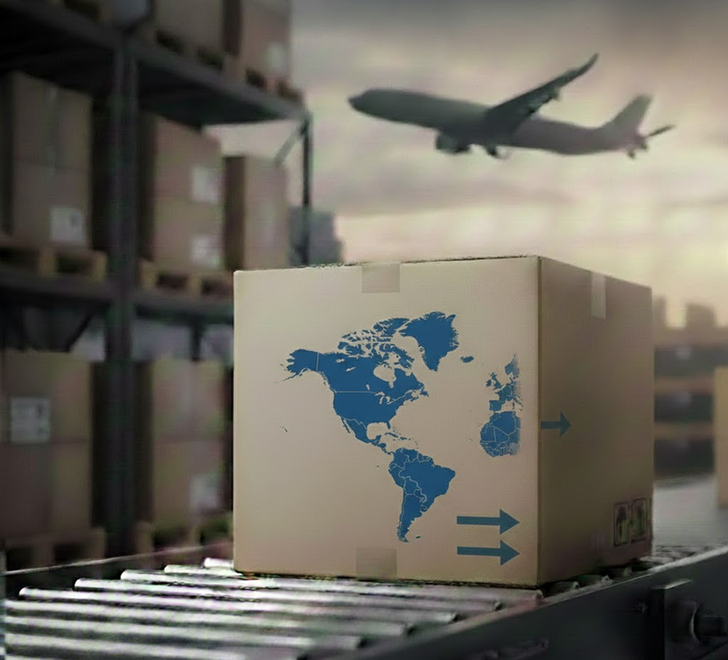 Siuntų pristatymas Šiaurės Amerikoje