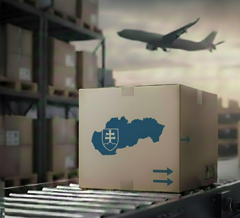Siuntų pristatymas Slovakijoje