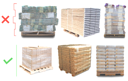 Krovimas ant paletės